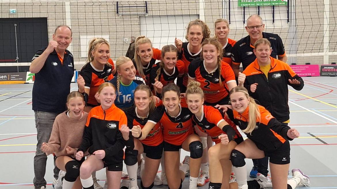 De volle buit voor Dynamo Tubbergen dames 1!